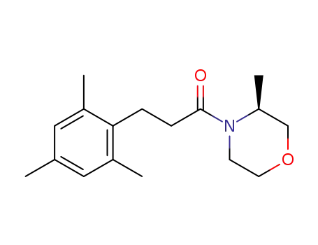 (3S)-4-(3-mesitylpropanoyl)-3-methyl morpholine