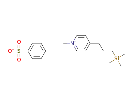 N-methyl-4-(3-trimethylsilyl-propyl)pyridinium tosylate