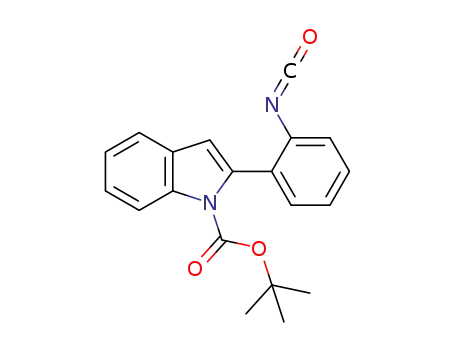 2-[N-(tert-butoxycarbonyl)-1H-indol-2-yl]phenyl isocyanate