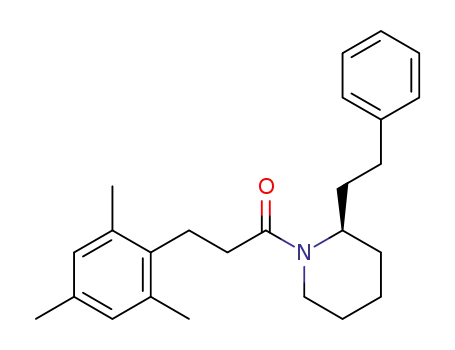 (2R)-1-(3-mesitylpropanoyl)-2-(2-phenylethyl)piperidine