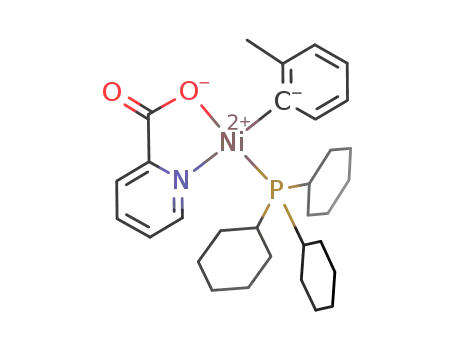 Ni(o-tolyl)(pyridine-2-carboxylate)(PCy<sub>3</sub>)