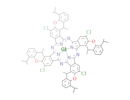 2,9,16,23-tetrachloro-3,10,17,24-tetra(2,6-di-isopropylphenoxy)phthalocyaninatoaluminum chloride