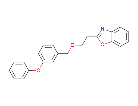 Molecular Structure of 1347646-77-8 (2-{2-[(3-phenoxybenzyl)oxy]ethyl}benzoxazole)
