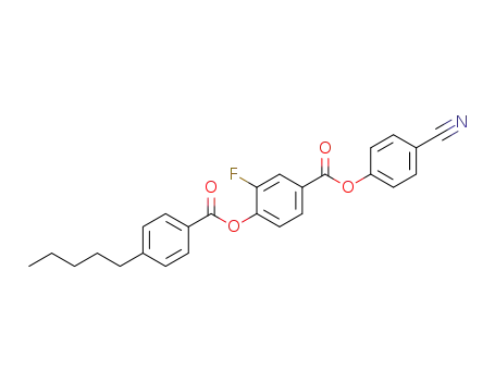 4-cyanophenyl 4-(4-pentylbenzoyloxy)-3-fluorobenzoate