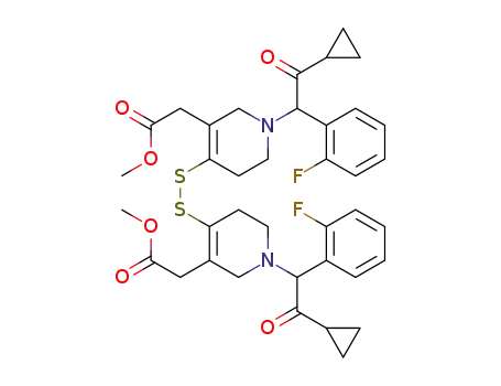 C<sub>38</sub>H<sub>42</sub>F<sub>2</sub>N<sub>2</sub>O<sub>6</sub>S<sub>2</sub>