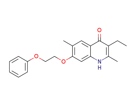 3-ethyl-2,6-dimethyl-7-(2-phenoxyethoxy)-1H-quinolin-4-one