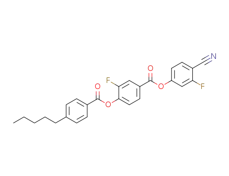 4-cyano-3-fluorophenyl 4-(4-pentylbenzoyloxy)-3-fluorobenzoate