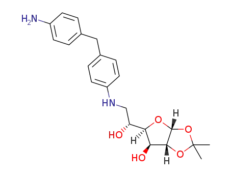 6-[4'-(p-toluidine)anilino]-6-deoxy-1,2-O-isopropylidene-α-D-glucofuranose