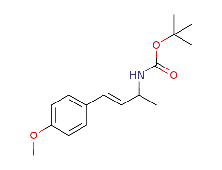 (E)-tert-butyl (4-(4-methoxyphenyl)but-3-en-2-yl)carbamate