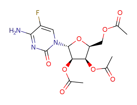 1-(2,3,5-tri-O-acetyl-α-L-lyxofuranosyl)-5-fluorocytosine