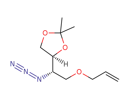 (S)-4-((S)-2-(allyloxy)-1-azidoethyl)-2,2-dimethyl-1,3-dioxolane