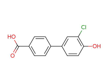 Molecular Structure of 96460-02-5 (4-(2-Amino-3-fluorophenyl)benzoic acid)