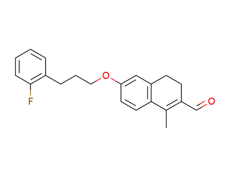 Molecular Structure of 1355088-70-8 (C<sub>21</sub>H<sub>21</sub>FO<sub>2</sub>)
