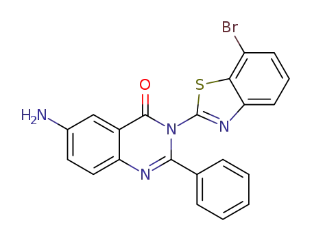 C<sub>21</sub>H<sub>13</sub>BrN<sub>4</sub>OS
