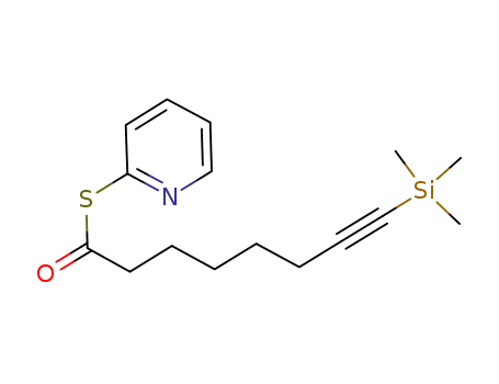 S-pyridin-2-yl 8-(trimethylsilyl)-oct-7-ynethioate