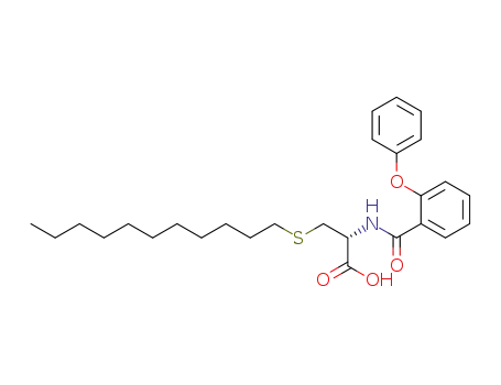 (R)-2-(2-Phenoxybenzamido)-3-(undecylthio)propanoic acid