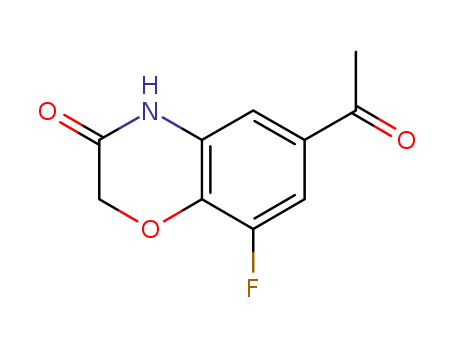 6-Acetyl-8-fluoro-2H-benzo[b][1,4]oxazin-3(4H)-one
