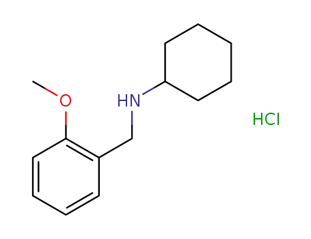 Molecular Structure of 6941-39-5 (N-(2-methoxybenzyl)cyclohexanamine)