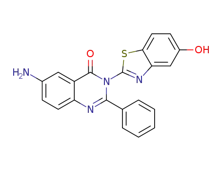 C<sub>21</sub>H<sub>14</sub>N<sub>4</sub>O<sub>2</sub>S