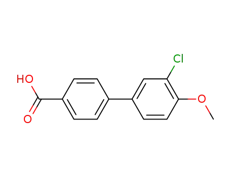 4- (3- 클로로 -2- 플루오로 페닐) 벤조산