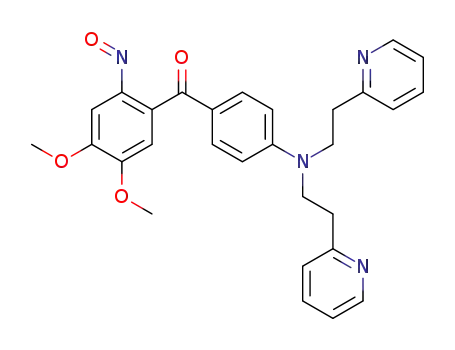 4-[(4,5-dimethoxy-2-nitrosophenyl)carbonyl]-N,N-bis[2-(pyridine-2-yl)ethyl]aniline