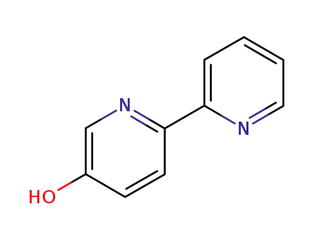 Molecular Structure of 1802-32-0 (5-hydroxy-2,2'-bipyridine)