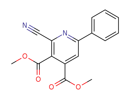 dimethyl 2-cyanopyridine-6-phenyl-3,4-dicarboxylate