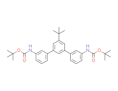di-tert-butyl (5'-(tert-butyl)-[1,1':3',1''-terphenyl]-3,3''-diyl)dicarbamate