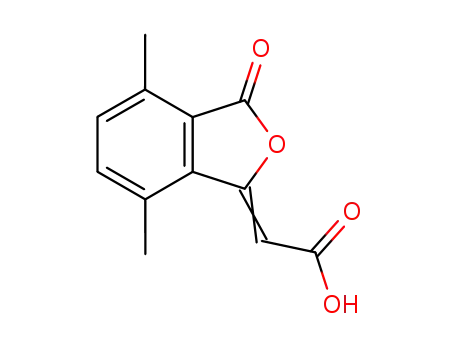 3,6-dimethylphthalidylideneacetic acid