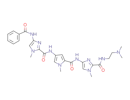 C<sub>27</sub>H<sub>32</sub>N<sub>10</sub>O<sub>4</sub>