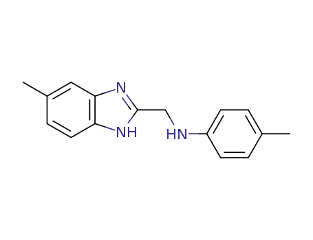 N-[(5-methyl-1H-1,3-benzimidazol-2-yl)methyl]-N-(4-methylphenyl)amine