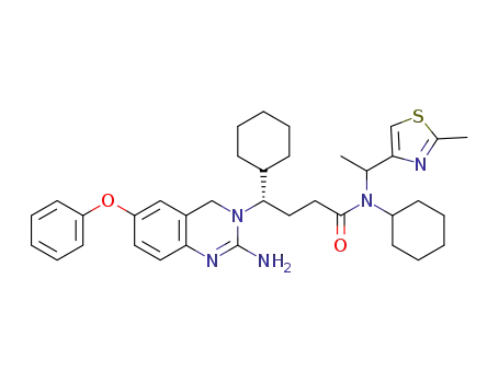 C<sub>36</sub>H<sub>47</sub>N<sub>5</sub>O<sub>2</sub>S