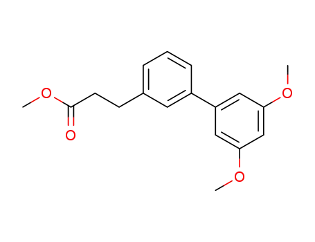 methyl 3-(3',5'-dimethoxybiphenyl-3-yl)propanoate