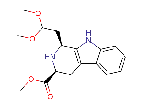 (1S,3S)-1-(2,2-dimethoxyethyl)-1,2,3,4-tetrahydro-β-carboline-3-carboxylic acid methyl ester