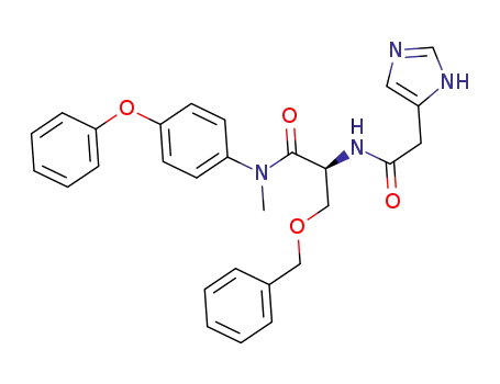 (S)-2-(2-(1H-imidazol-5-yl)acetamido)-3-(benzyloxy)-N-methyl-N-(4-phenoxyphenyl)propanamide