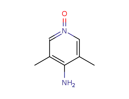 Molecular Structure of 76139-65-6 (4-aMino-3,5-diMethylpyridine1-oxide)
