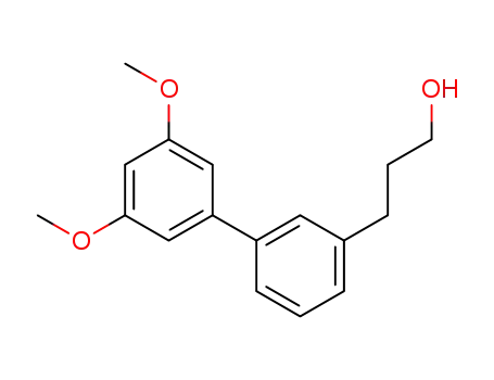 3-(3',5'-dimethoxybiphenyl-3-yl)propan-1-ol