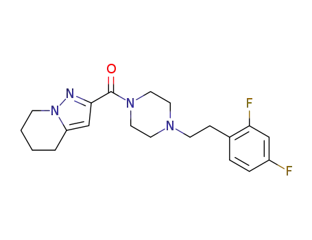 C<sub>20</sub>H<sub>24</sub>F<sub>2</sub>N<sub>4</sub>O