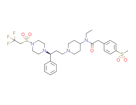 C<sub>31</sub>H<sub>43</sub>F<sub>3</sub>N<sub>4</sub>O<sub>5</sub>S<sub>2</sub>