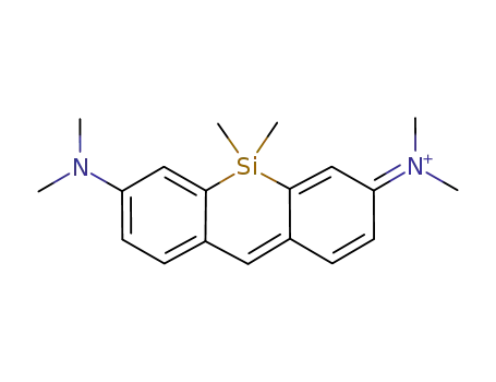 C<sub>19</sub>H<sub>25</sub>N<sub>2</sub>Si<sup>(1+)</sup>