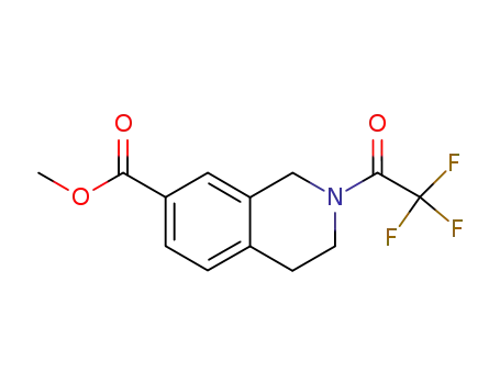 methyl 2-(2, 2, 2-trifluoroacetyl)-1,2,3,4-tetrahydroisoquinoline-7-carboxylate