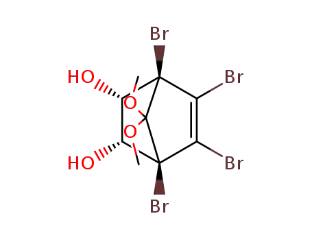 1,4,5,6-tetrabromo-7,7-dimethoxybicyclo[2.2.1]hept-5-ene-2,3-diol