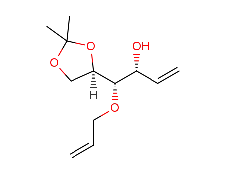 (1S,2R)-1-(allyloxy)-1-((R)-2,2-dimethyl-1,3-dioxolan-4-yl)but-3-en-2-ol