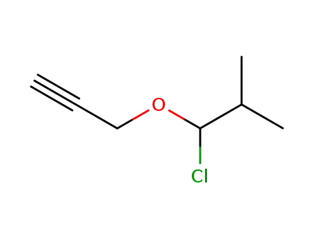 1-chloro-2-methylpropyl prop-2-yn-1-yl ether