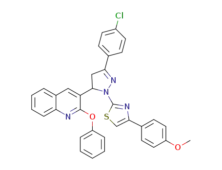 C<sub>34</sub>H<sub>25</sub>ClN<sub>4</sub>O<sub>2</sub>S