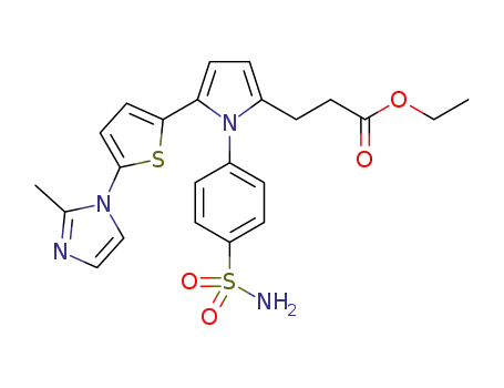 C<sub>23</sub>H<sub>24</sub>N<sub>4</sub>O<sub>4</sub>S<sub>2</sub>