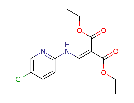 Diethyl 2-(((5-chloropyridin-2-yl)amino)methylene)malonate