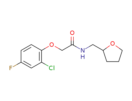 Molecular Structure of 919207-69-5 (C<sub>13</sub>H<sub>15</sub>ClFNO<sub>3</sub>)