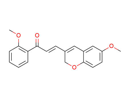 (E)-3-(6-methoxy-2H-chromen-3-yl)-1-(2-methoxyphenyl)prop-2-en-1-one