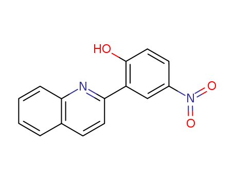 Molecular Structure of 112752-09-7 (Phenol, 4-nitro-2-(2-quinolinyl)-)
